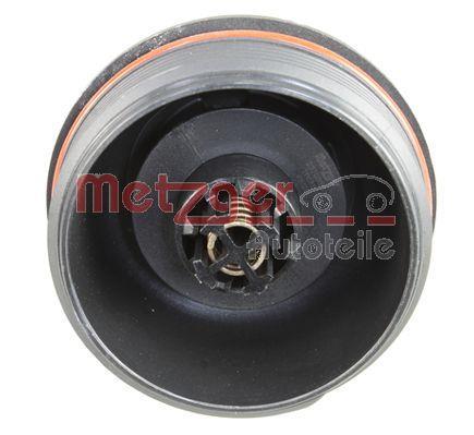 Cubierta, caja filtro de aceite (Cuerpo filtro de aceite) METZGER ref. 2370035